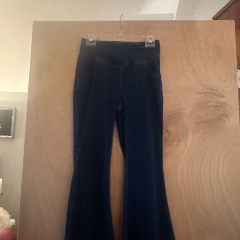 Navy Flared Pants
